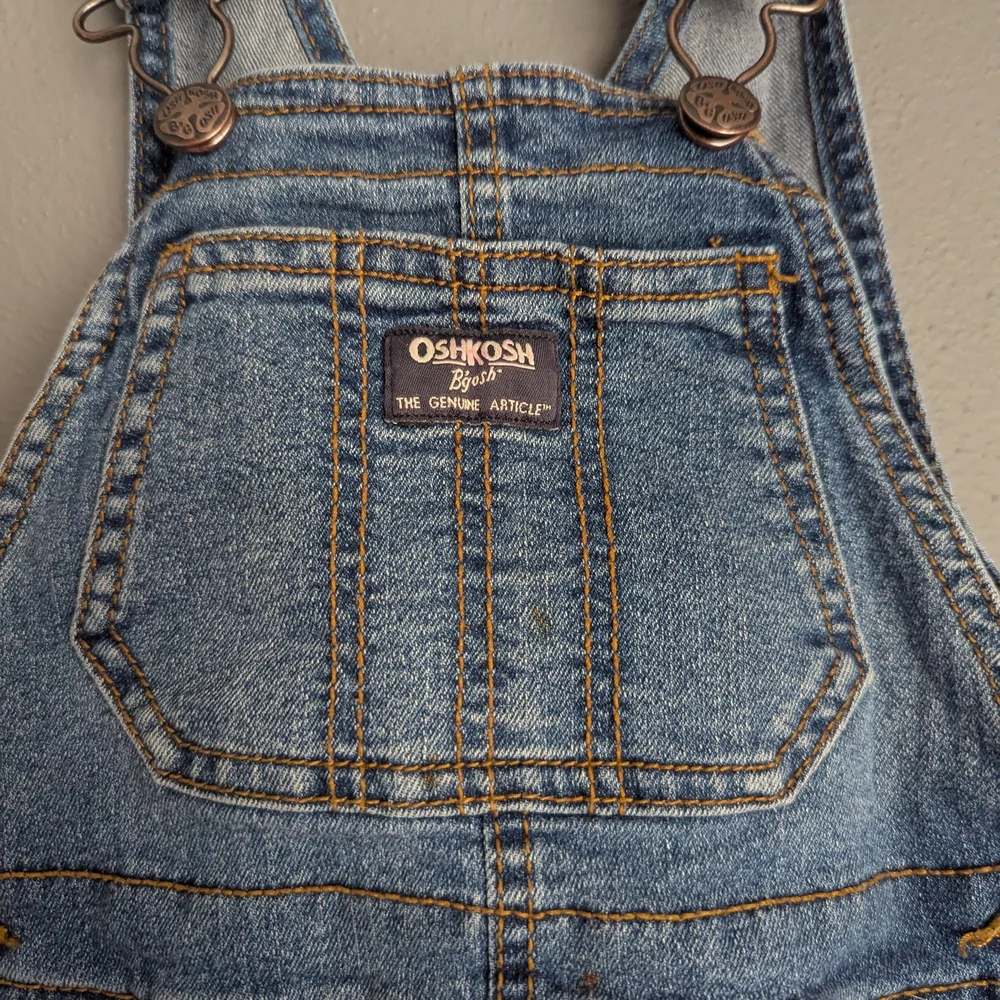 OshKosh B'gosh Classic Blue Kids Overalls